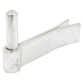 Gond à sceller renforcé - D14 - 130 x 35 x 4 mm - zingué blanc