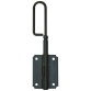 Verrou baïonnette à visser - D14 - L : 398 mm - platine - 90 X 66 x 1 mm -