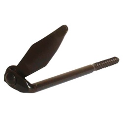 Tourniquet marseillais à vis bois - D10 - L : 130 mm - noir