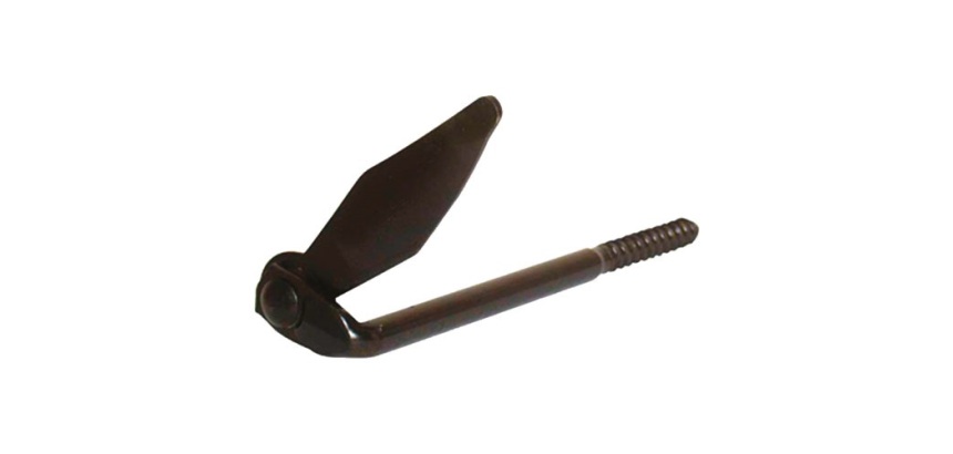 Tourniquet marseillais à vis bois - D10 - L : 130 mm - noir