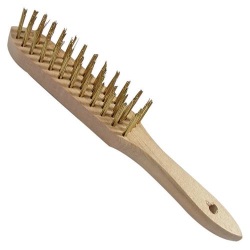 Brosse à manche standard - 295 x 35 - 4 rangs - sortie de fil 28 mm - Laito