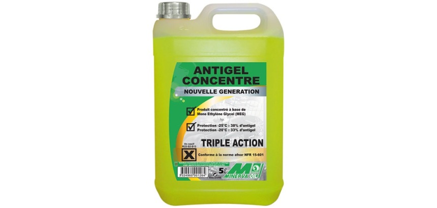 Antigel concentre 5l minerva