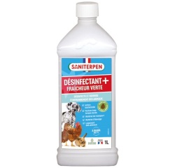 Désinfectant plus - fraîcheur verte - 1 L