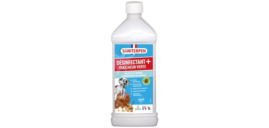 Désinfectant plus - fraîcheur verte - 1 L