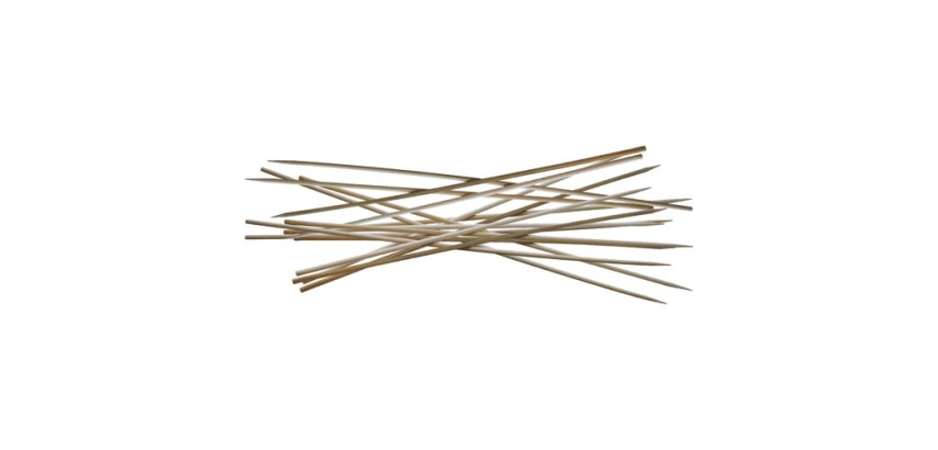 Lot de 100 brochettes 30 cm en bambou