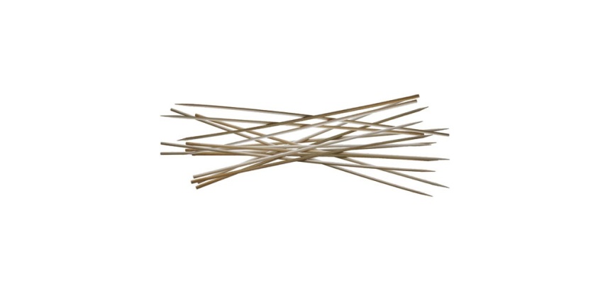 Lot de 100 brochettes 30 cm en bambou