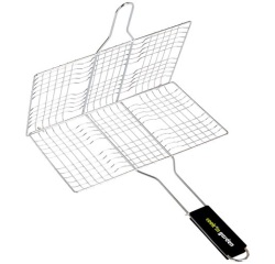 Grille double 6 steacks 34x22cm