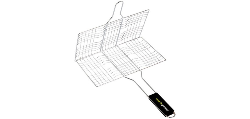 Grille double 6 steacks 34x22cm