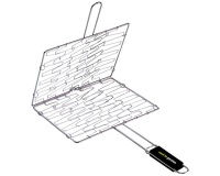 Grille enveloppante 34x28cm manche soft touch