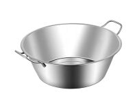 Bassine à gras et à confiture 38 cm Inox