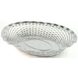 Corbeille à pain 25 x 18 cm Inox