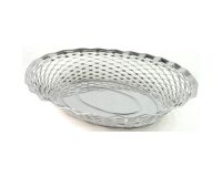 Corbeille à pain 25 x 18 cm Inox