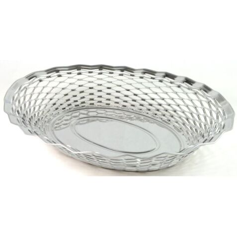Corbeille à pain 25 x 18 cm Inox