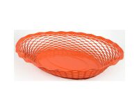 Corbeille à pain 30 x 24 cm Orange - Vintage