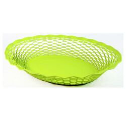 Corbeille à pain 25 x 18 cm Vert Anis - Vintage