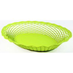 Corbeille à pain 25 x 18 cm Vert Anis - Vintage