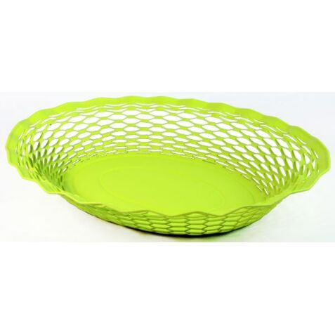 Corbeille à pain 25 x 18 cm Vert Anis - Vintage