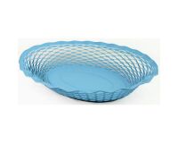 Corbeille à pain 25 x 18 cm Bleu - Vintage