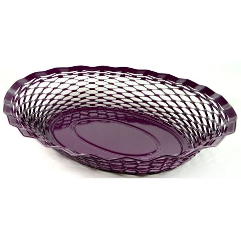 Corbeille à pain 30 x 24 cm Prune - Vintage