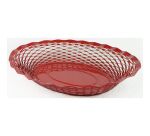 Corbeille à pain 25 x 18 cm Rouge - Vintage