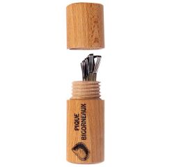 Fourreau de 12 piques à bigorneaux