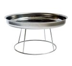 Plateau à fruits de mer inox rond