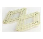 Dessous de plat extensible Blanc Vanille - Vintage