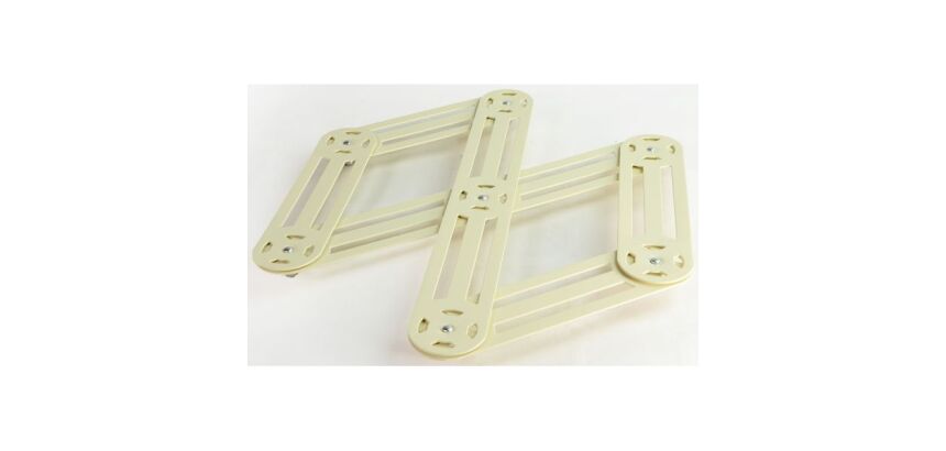 Dessous de plat extensible Blanc Vanille - Vintage