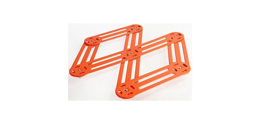 Dessous de plat extensible Orange - Vintage