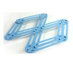 Dessous de plat extensible Bleu - Vintage