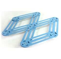 Dessous de plat extensible Bleu - Vintage