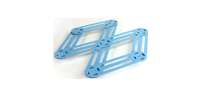 Dessous de plat extensible Bleu - Vintage