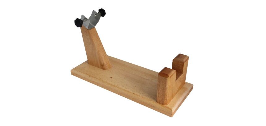 Support à jambon en hêtre huilé