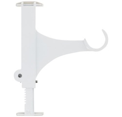 Support - Easyfix - D28 mm - Fixation sur volet roulant - blanc - lot de 2