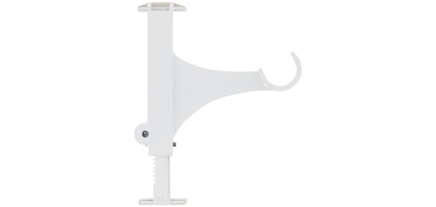 Support - Easyfix - D28 mm - Fixation sur volet roulant - blanc - lot de 2