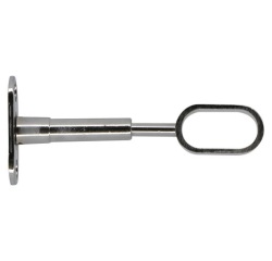 Support réglable - My dressing - 65 à 95 mm - axe/mur - ovale 30 x 15  mm -