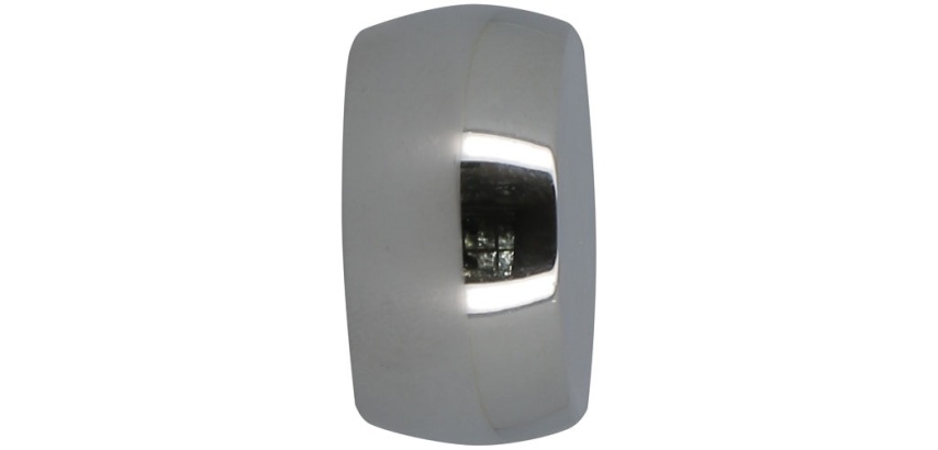 Bouchon de dressing - My dressing - Ø 19 mm - chrome - lot de 2