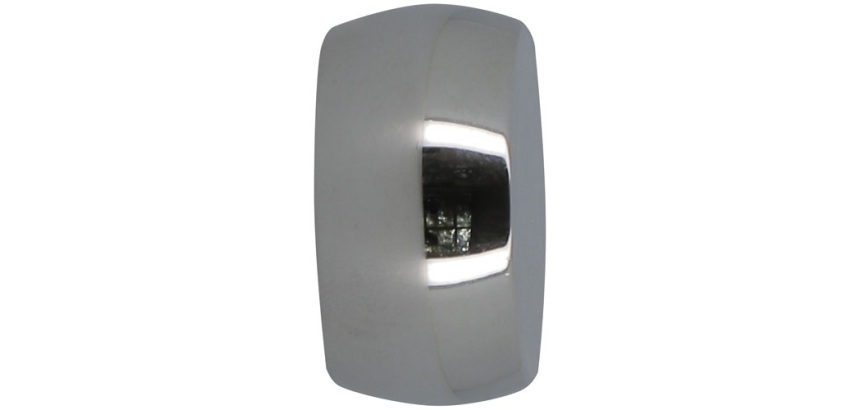 Bouchon de dressing - My dressing - D19 mm - chrome - lot de 2