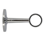 Support - My dressing - 60 mm - axe/mur - D19 mm - chrome - lot de 2