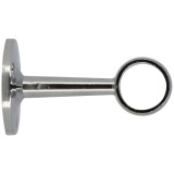 Support - My dressing - 60 mm - axe/mur - D19 mm - chrome - lot de 2