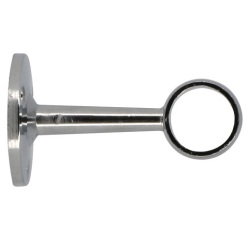 Support - My dressing - 60 mm - axe/mur - D19 mm - chrome - lot de 2