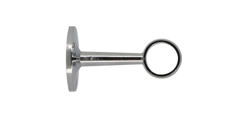 Support - My dressing - 60 mm - axe/mur - D19 mm - chrome - lot de 2