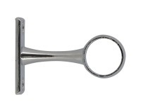 Support - My dressing - 50 mm - axe/mur - D19 mm - chrome - lot de 2