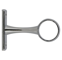 Support - My dressing - 50 mm - axe/mur - D19 mm - chrome - lot de 2