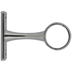 Support - My dressing - 50 mm - axe/mur - D19 mm - chrome - lot de 2