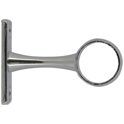 Support - My dressing - 50 mm - axe/mur - D19 mm - chrome - lot de 2