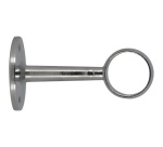 Support - My dressing - 70 mm - axe/mur - D25 mm - chrome - lot de 2