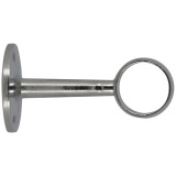 Support - My dressing - 70 mm - axe/mur - D25 mm - chrome - lot de 2