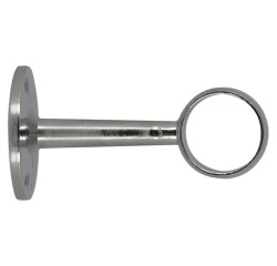 Support - My dressing - 70 mm - axe/mur - D25 mm - chrome - lot de 2