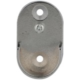 Naissance entre murs - My dressing - D25 mm - chrome - lot de 2